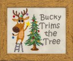 (image for) Bucky Trims the Tree